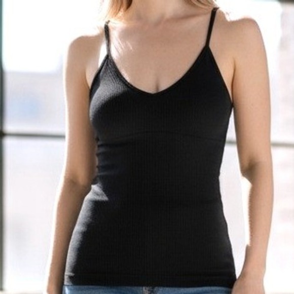 Skinnygirl Smoothers & Shapers Black Camisole Tank Top Medium 7084-61 - Picture 2 of 7